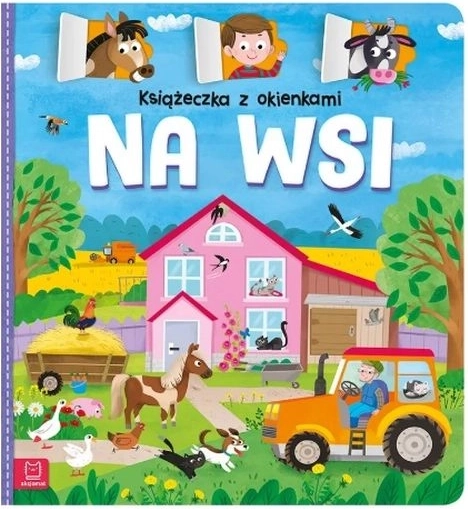 Knížka s okénky na farmě