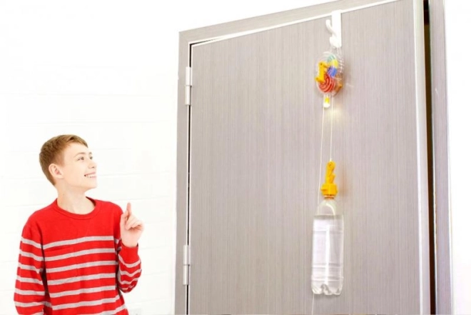 Vzdělávací sada 4M Eco‑Tech žárovka na ruční pohon a gravitaci