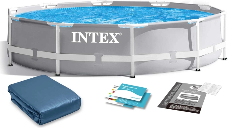 Zahradní bazén Prism Frame 305 × 76 cm 6v1 INTEX