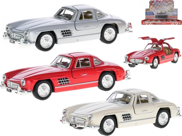 Kovový model auta Mercedes‑Benz 300 SL 1954 1:36 Kinsmart