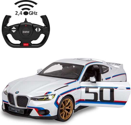 RC auto BMW 3.0 CSL 1:14 bílé