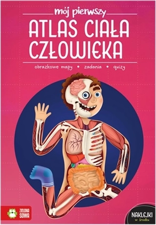 Mój pierwszy atlas ciała człowieka – dětský atlas lidského těla (polština)