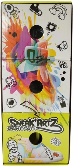 Sneak’Artz kreativní sada na design mini tenisek s doplňky