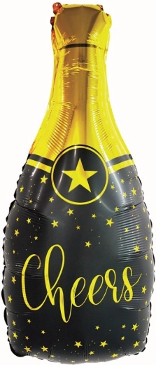 Fóliový balón láhev šampaňského Cheers