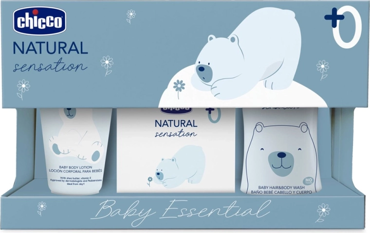 Chicco dárková sada Natural Sensation Baby Essential 0m+