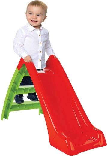 JAMARA happy slide dětská skluzavka červená/zelená