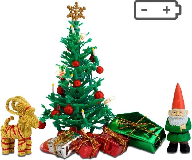 Lundby vánoční sada dekorací do domečku pro panenky