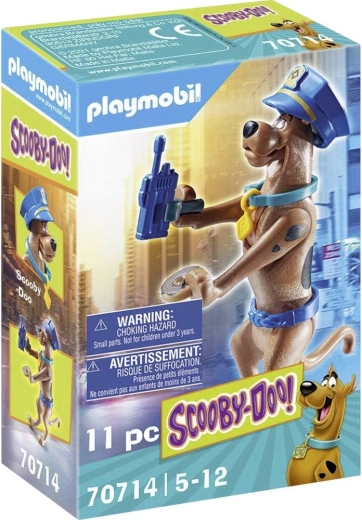 PLAYMOBIL Scooby-Doo sběratelská figurka policista - 1 kus