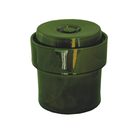 Keramický hermetický hrnec 5 l zelený