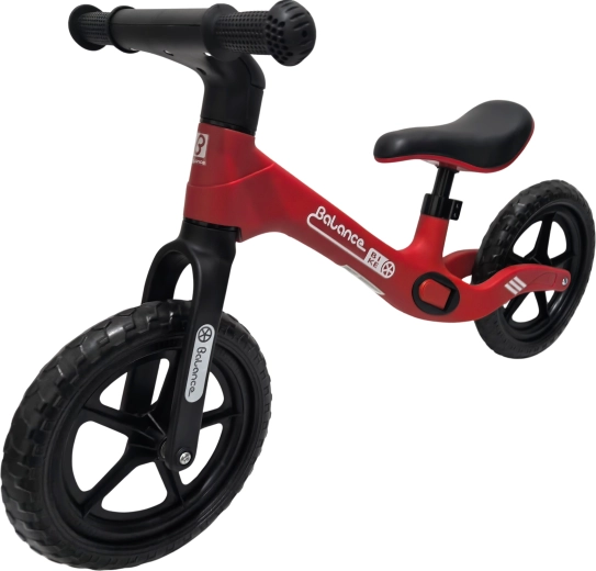 Balance Bike dětské balanční odrážedlo červeno-černé