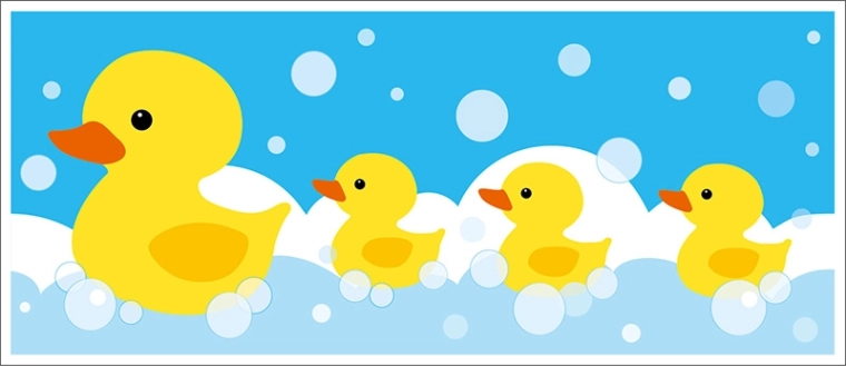 Dekorativní samolepky Kačenka