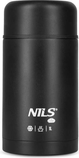 Termoska na jídlo NILS Camp 1000 ml černá