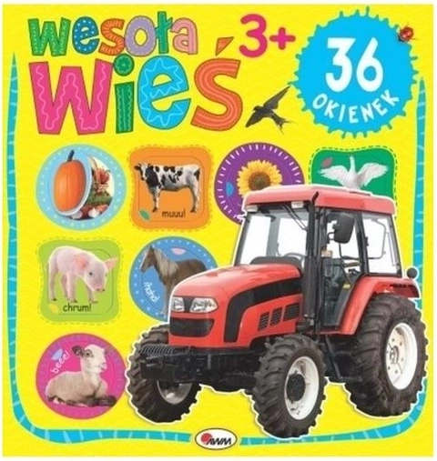 Veselá farma – knížka s 36 okénky
