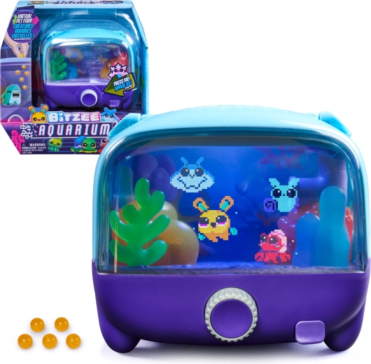 Spin Master Bitzee Aquarium interaktivní digitální akvárium s virtuálními mazlíčky