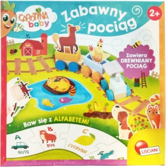 Vzdělávací sada Carotina Baby – Zábavný vláček