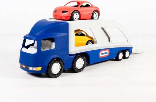 Little Tikes velký přepravník aut – modrošedý