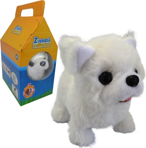 Chodící pejsek Bibi na baterie pro děti od 3 let