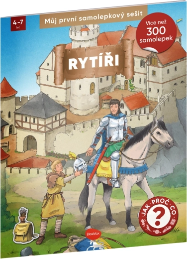 Můj první samolepkový sešit – Rytíři