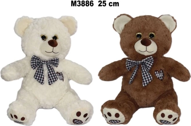 Plyšový medvídek 25 cm - 1 kus