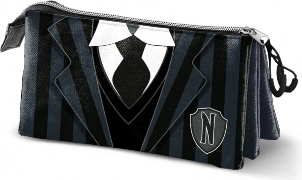 Trojitý penál Wednesday Uniform