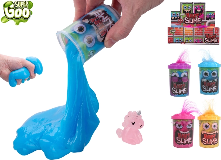 Super Goo sliz – chlupaté monstrum 8 cm, 100 g