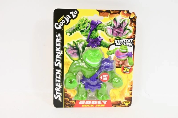 Goo Jit Zu Rock Jaw Stretch Strikers – natahovací figurka