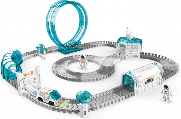 Kosmická závodní dráha s projektorem 85 × 75 × 32 cm