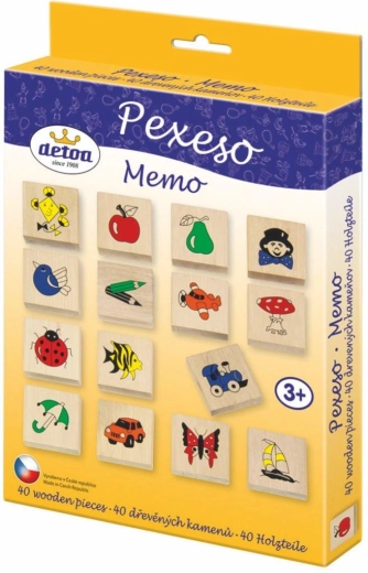 Detoa dřevěné pexeso