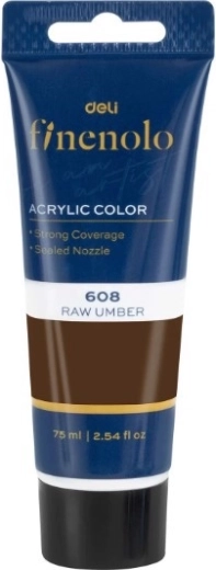 Akrylová barva 75 ml hnědá
