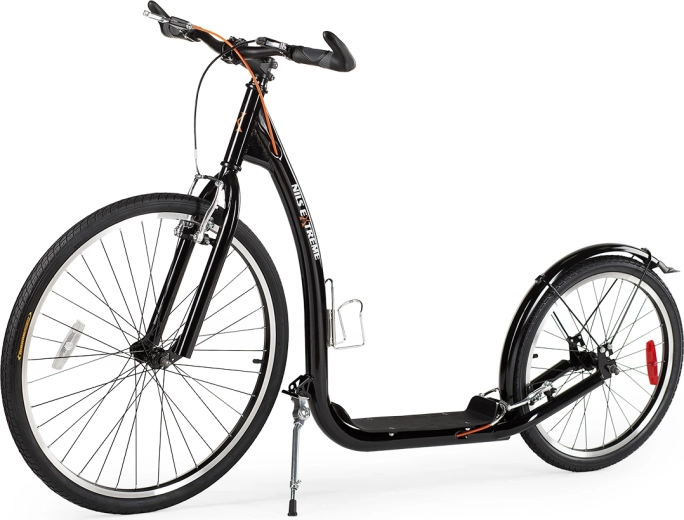 Koloběžka NILS Extreme WHS261 26/20 černá s nafukovacími koly