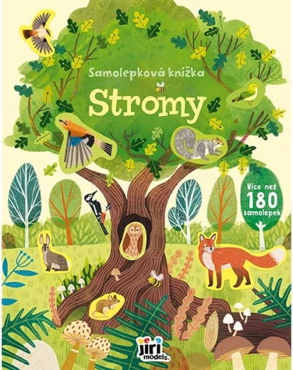 Samolepková knížka Stromy