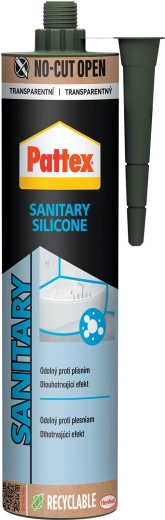 Pattex sanitární silikon transparentní 280 ml