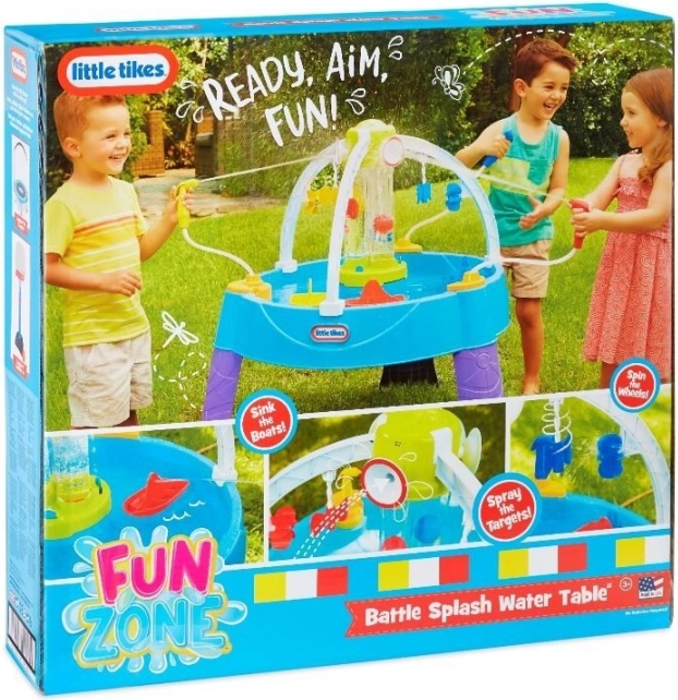 Vodní hrací stůl Little Tikes Fun Zone - Vodní bitva