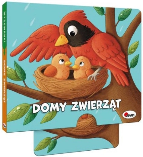 Vysouvací knížka: Domy zvířat