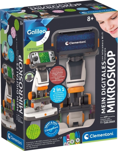 Clementoni Galileo Lab digitální mikroskop 2v1 - 1 kus