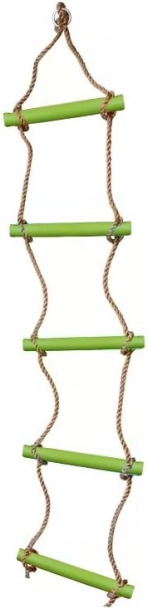 Lezecký žebřík s plastovými příčkami pro děti