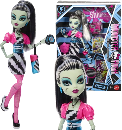 Monster High sběratelská panenka Frankie Stein Dawn of the Dance Creeproduction 27 cm s doplňky