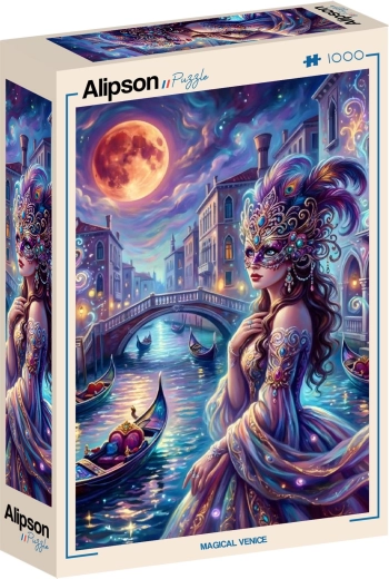 Alipson Puzzle Magické Benátky 1000 dílků