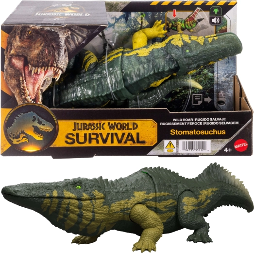Interaktivní dinosaurus Jurassic World Stomatosuchus se zvukem a světlem