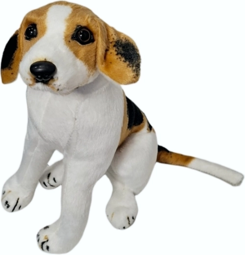 Plyšový pes beagle