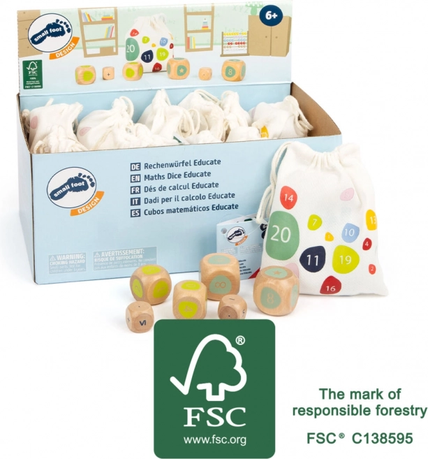 Edukativní kostky počítání