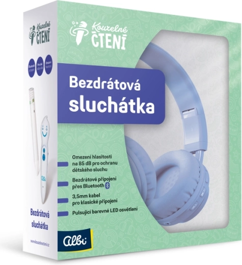 KČ - Bezdrátová sluchátka (modrá)