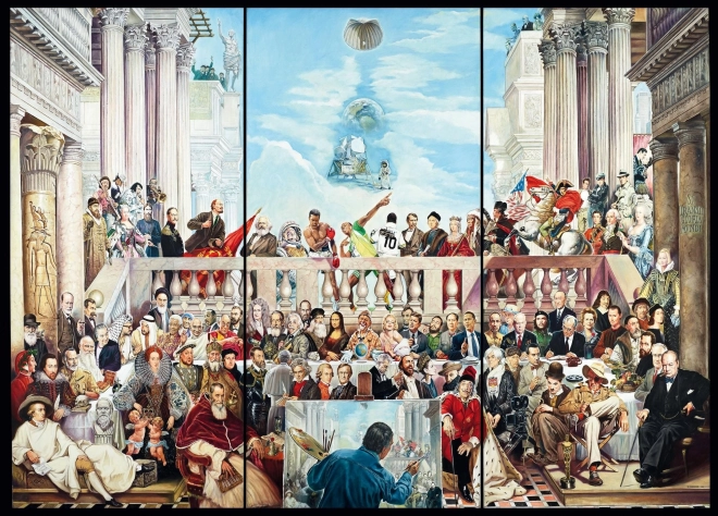 Schmidt puzzle Tak pomíjí světská sláva 3000 dílků