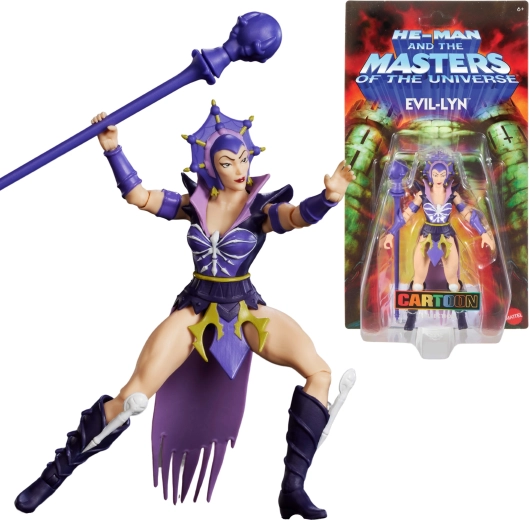 Masters of the Universe Origins figurka EVIL-LYN s hůlkou