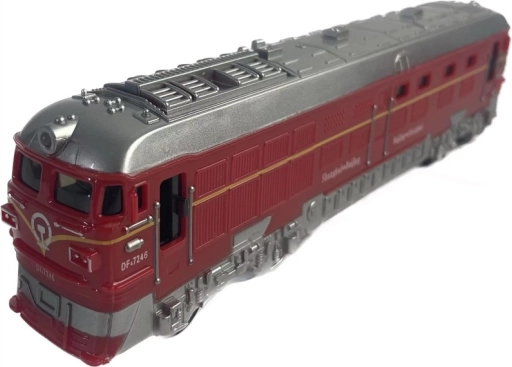 Elektrická hračka lokomotiva se světlem a zvukem