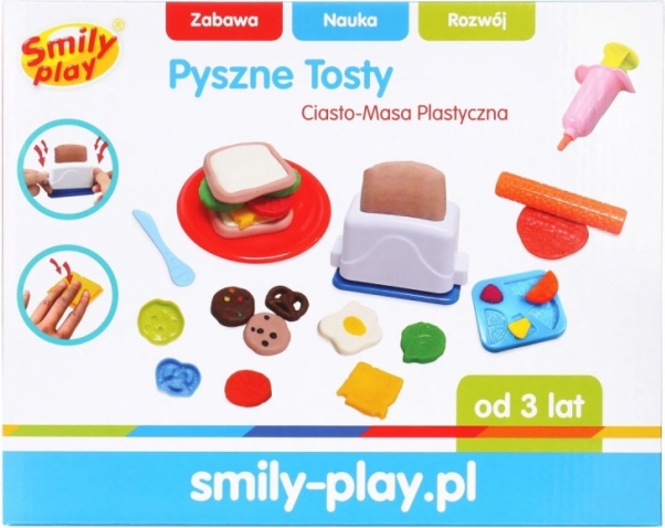 Modelína lahodné toasty