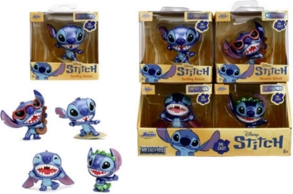 Jada Toys kovová sběratelská figurka Stitch 6,5 cm