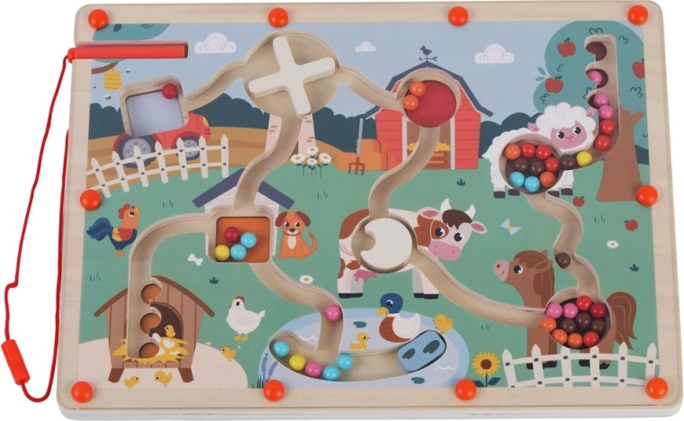 2Kids Toys Magnetická hrací deska Farma
