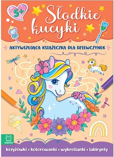 Aktivní knížka pro dívky – Sladcí koníci