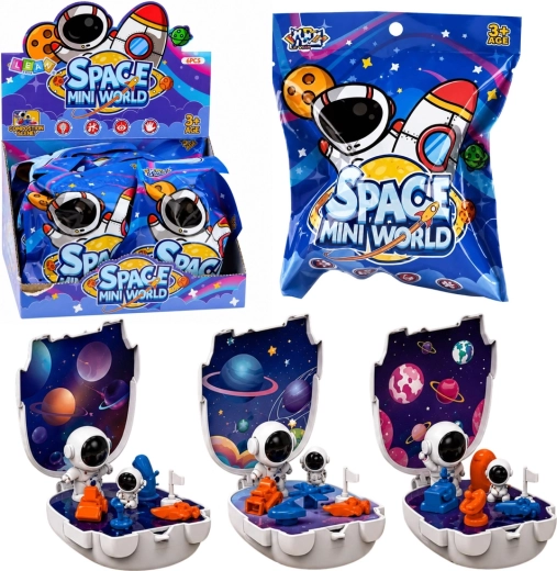 Space Mini World mini kosmická základna s figurkou astronauta